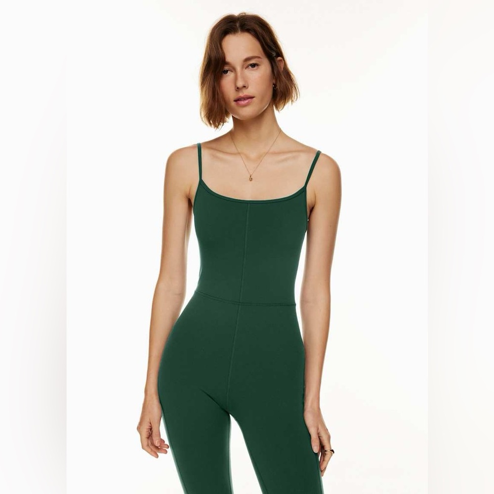 Aritzia Freestyle Jumpsuit in Scarab Green XS